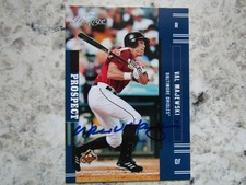 Orioles Val Majewski Signed Autographed 2005 Playoff Prestige Prospect Mint