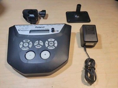 Roland TD-6V Drum Brain W/ Mount, Clamp & Pwr Sply - Partial Bad Backlight #3Z4