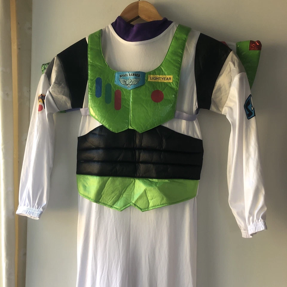 Disney Toy Story Buzz Lightyear Fancy Dress Costume SIZE 7 Disneystore 128 Cm - Image 2 of 4