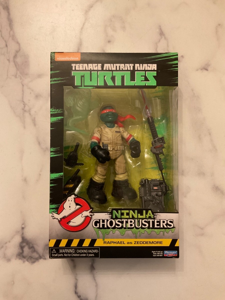 Ghostbusters Teenage Mutant Ninja Turtles TMNT Figure Set Of