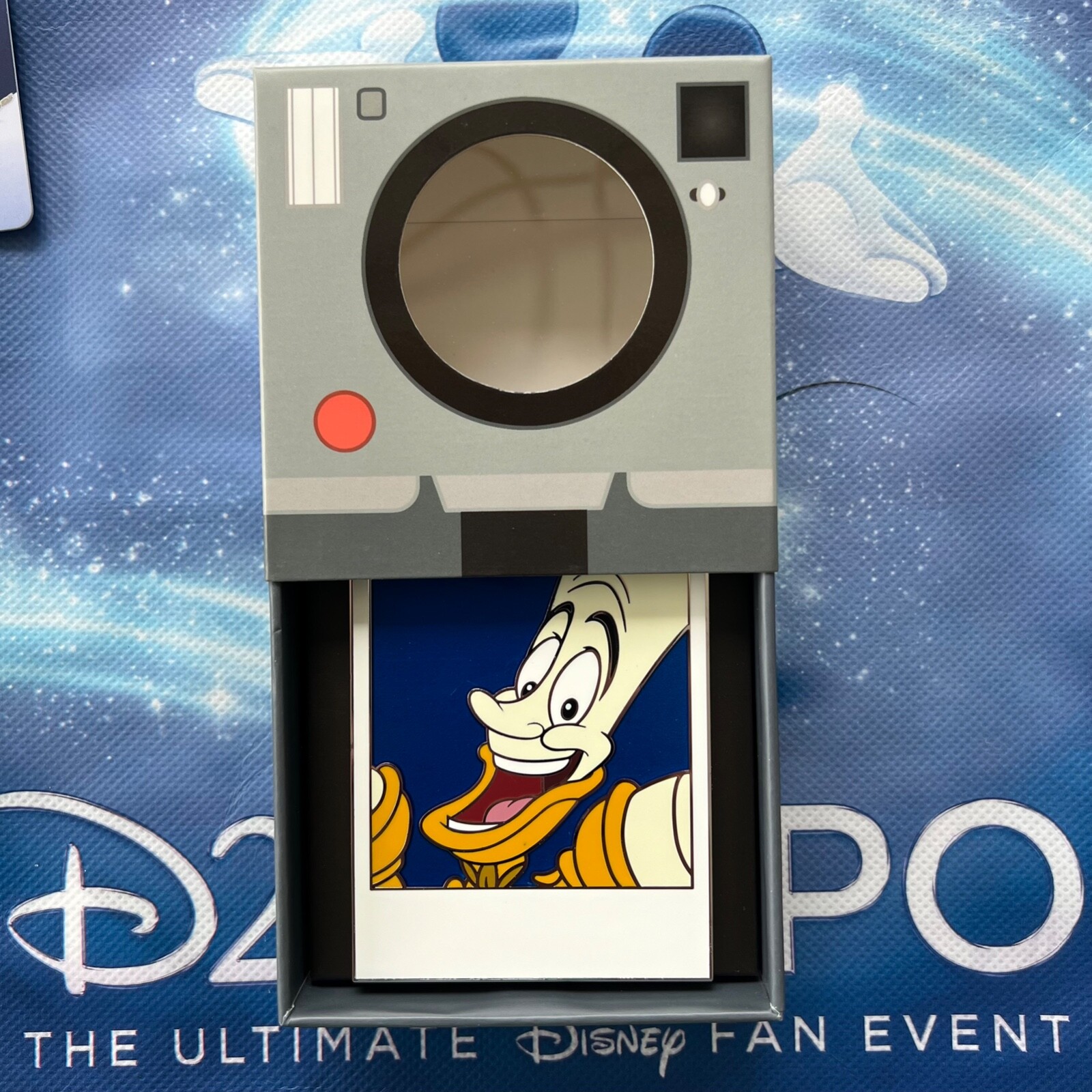 Disney D23 WDI MOG Lumiere Beauty & the Beast Say Cheese Series LE 300