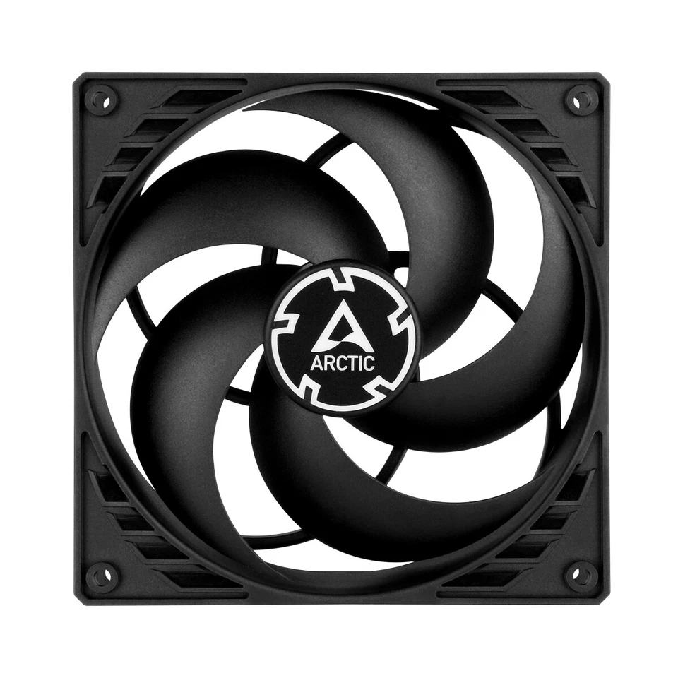 ARCTIC P14 Value Pack Pressure Optimised 140mm Black Case 5 x Fans 1700RPM 3-Pin - Image 3 of 4