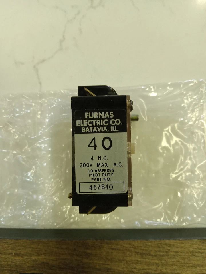  FURNAS SIEMENS 46ZB40 CONTACT BLOCK NIB - Image 4 of 4