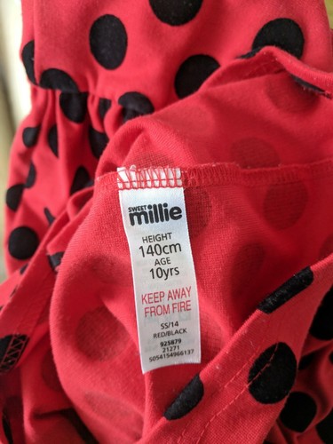 Sweet Millie Girls occasion Dress used but in excellent condition age 10 - Picture 3 of 4