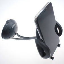 Dash Car Mount Windshield Holder Cradle Swivel Dock Suction for Cell Phones