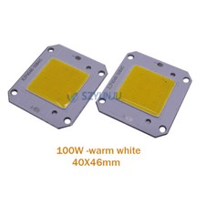 100w Cob Led 40x46mm White Warm White Led Chip Source For Flood Light Dc12v 32v 100w Cob Led 40x46mm White Warm White Led Chip Source For Flood Light Dc12v 32v