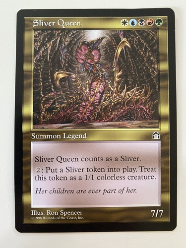 MTG Sliver Queen (STR) Stronghold - 1998 MP/LP Reserved List -TCGshowcase- - 第 1/9 張圖片
