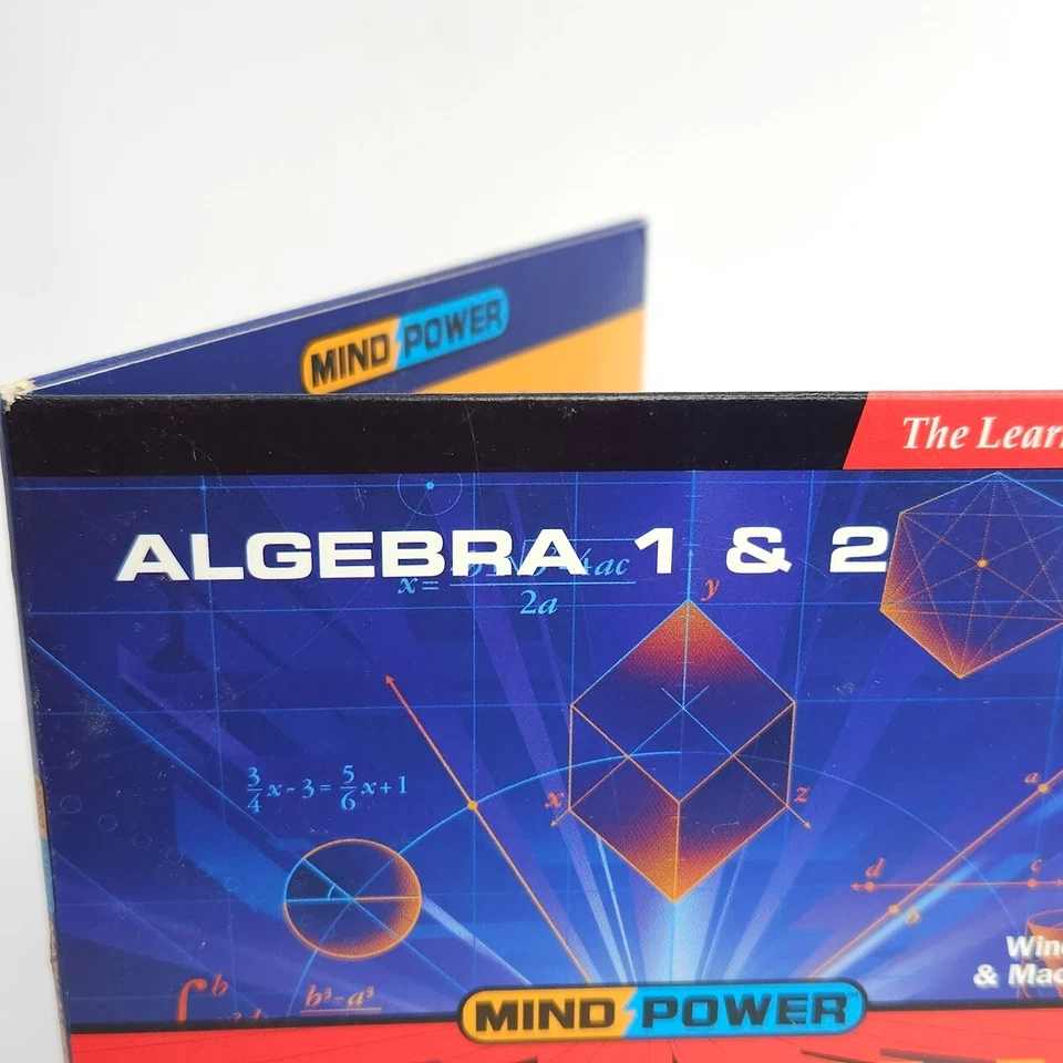 Algebra 1 & 2 Math Windows Mind Power High School Program Disc Visualize - Image 3 of 4