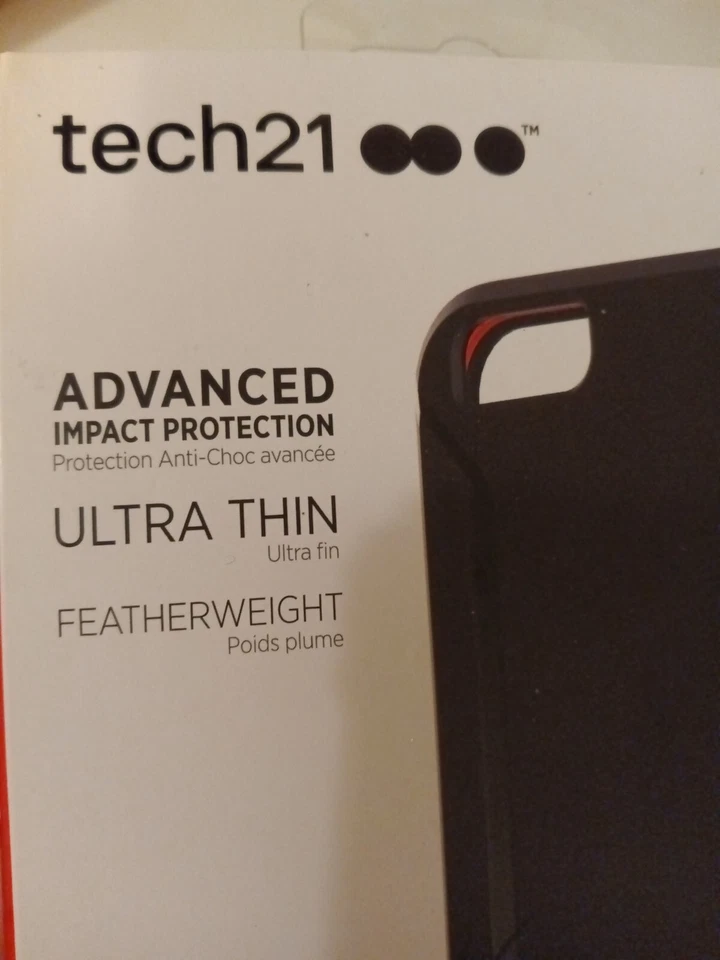 Funda táctica Tech21 Evo para iPhone 6 Plus 6 S negra nueva en caja peso pluma nueva Foto 2 de 4