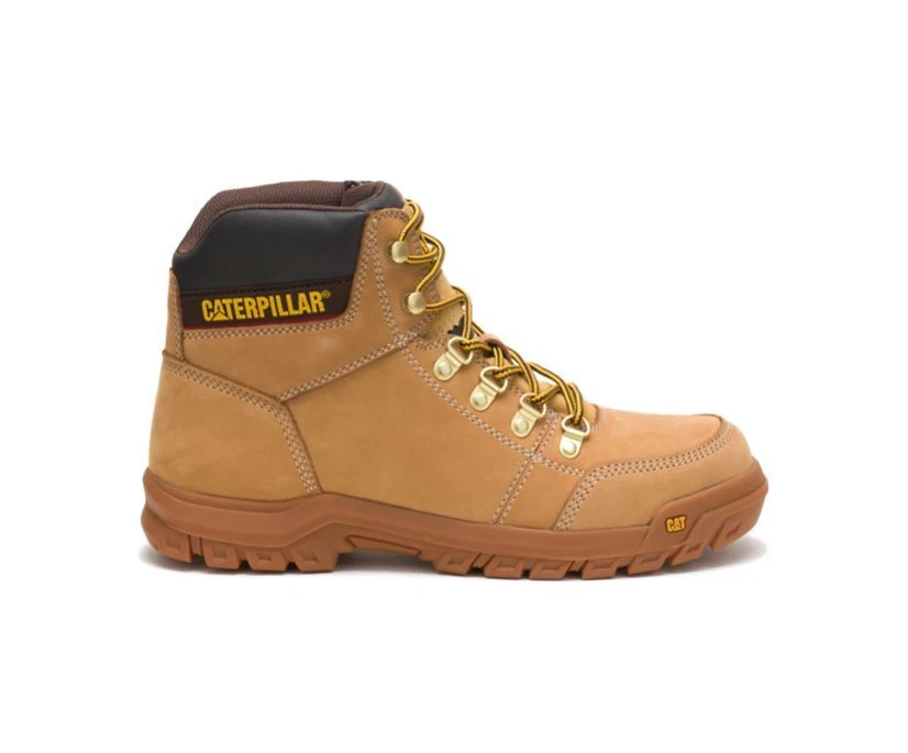 Caterpillar soft hot sale toe work boots