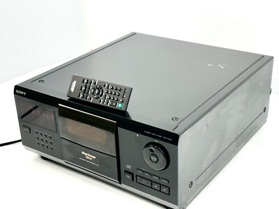 Sony CDP-CX200 Mega Storage 200 Disc CD Changer Player TESTED With Sony CDP-CX200 Mega Storage 200 Disc CD Changer Player TESTED With