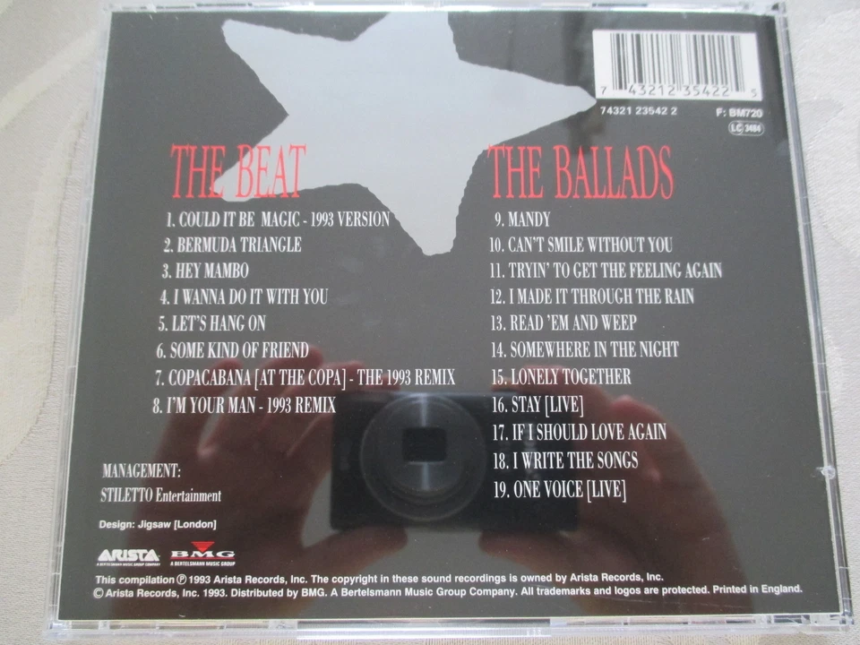 Barry Manilow - Greatest Hits - The Platinum Collection - CD - Bild 3 von 3