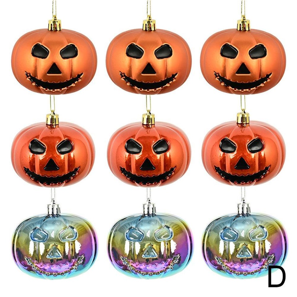 Halloween Scary Pumpkin Decoration Door Yard Hanging Pendant Ornament