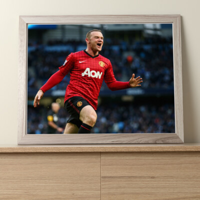 Wayne Rooney: 10''''x8'''' professionelles Foto