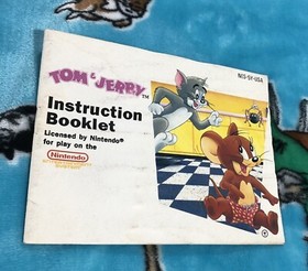 Nintendo NES Video Game Instruction Manual Tom and & Jerry
