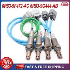 New 4X Up+Downstream Oxygen Sensor For Jaguar XJR XJ8 Vanden Plas 4.2L 2005-2007