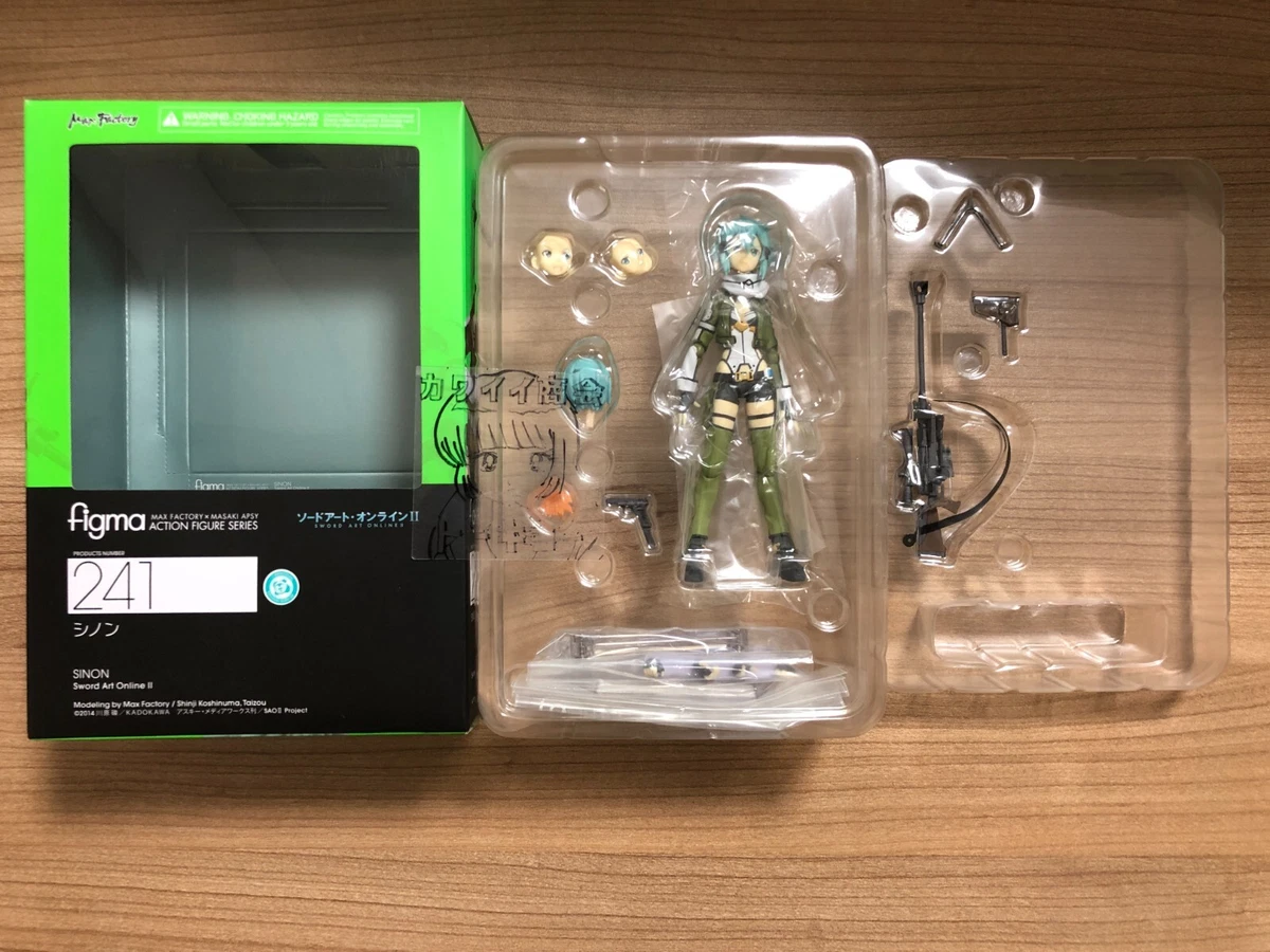 Sword Art Online II Sinon Figma 241 action figure Max Factory | eBay
