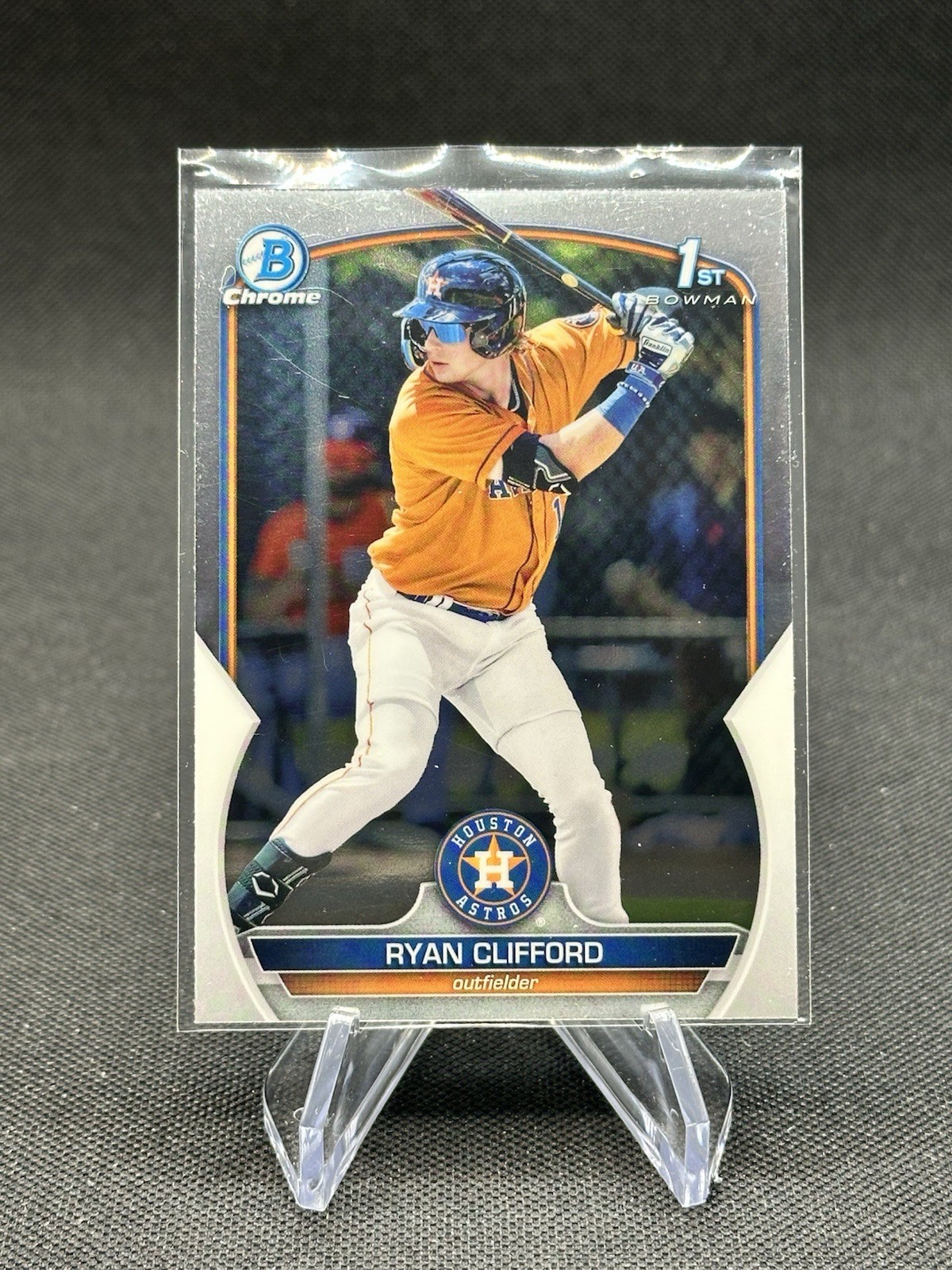 2023 Bowman Ryan Clifford 1st Chrome Prospect #BCP-10 Astros Mets 🔥