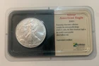 2001 Walking Liberty American Eagle Silver Dollar Coin 1oz