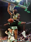 SHAWN KEMP SIGNED SEATTLE SUPER SONICS SLAM DUNK 8X10 PHOTO THE REIGN MAN PROOF