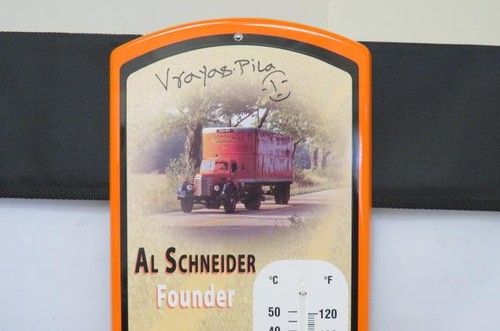 First Gear: SCHNEIDER TRUCKING TRANSPORT 24" Stahlwandthermometer (2008) (EX) - Bild 2 von 6