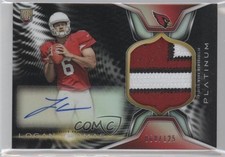 2014 Topps Platinum Rookie Refractor Black 68/125 Logan Thomas Patch Auto h3a