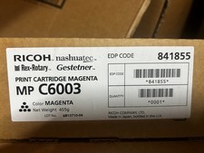 Image of Ricoh 841855 Magenta Toner Cartridge C6003 Aficio Printer Original Genuine