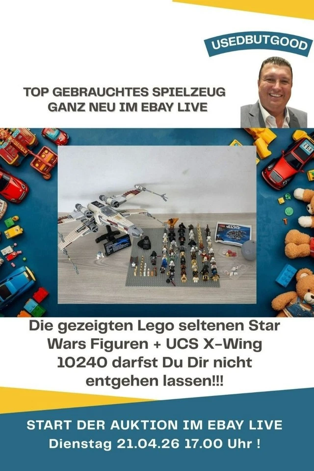 Lego STAR WARS Figuren + UCS 10240 große Auswahl LIVE EVENT 21.04. 17.00Uhr