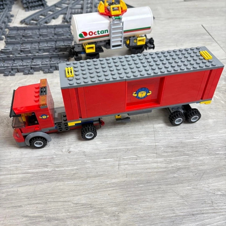 LEGO City RC Train Cargo Train 7939 In 2010 Used Retired - Image 4 of 4