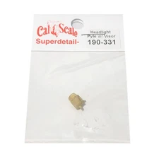 NEW Cal Scale 190-331 Steam Loco Headlight Brass Castings Pyle Flat Sided with