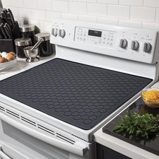 Stove Top Covers for Electric Stove - 30" x 21" Extra Large Silicone Stove Ma...
