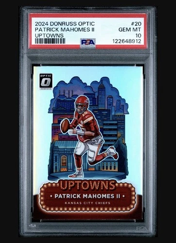 2024 Panini Donruss Optic - Uptowns Patrick Mahomes II #20 PSA 10