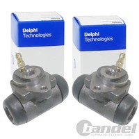 2X Delphi Radbremszylinder 19Mm Passend FüR Fiat Palio Siena Trommelbremse |