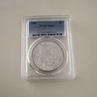 1887 Morgan Silver Dollar $1 PCGS MS62 Business Strike Philadelphia Mint