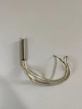 TWO (2) CHROMALOX 240V 400W Tube Heater 042-600073-898 (USED)