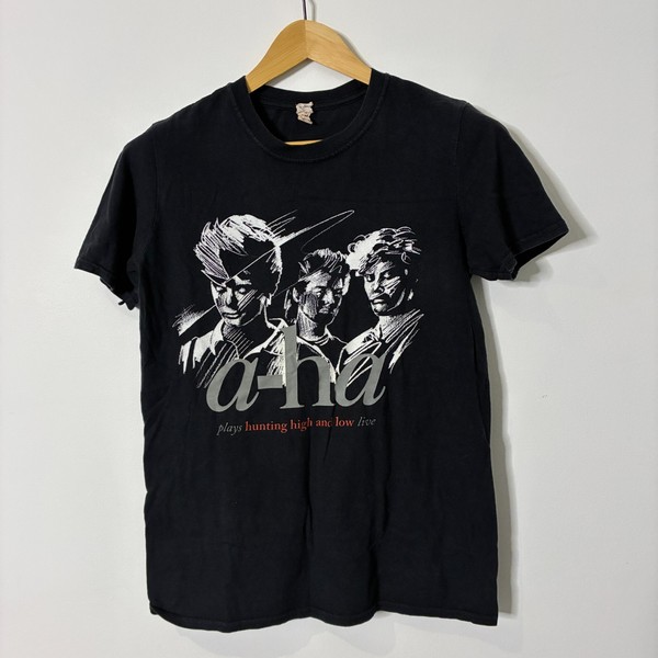 a-ha Shirt Top Womens Large Black 2020 Tour Band Tee Size L