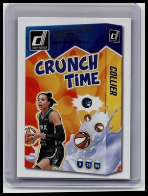 2025 Donruss WNBA #18 Napheesa Collier Crunch Time Press Proof