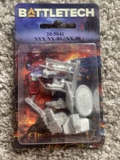 Battletech 20-5041 NYX NX-80 / NX-90 Iron Wind Metals Mechwarrior NiB