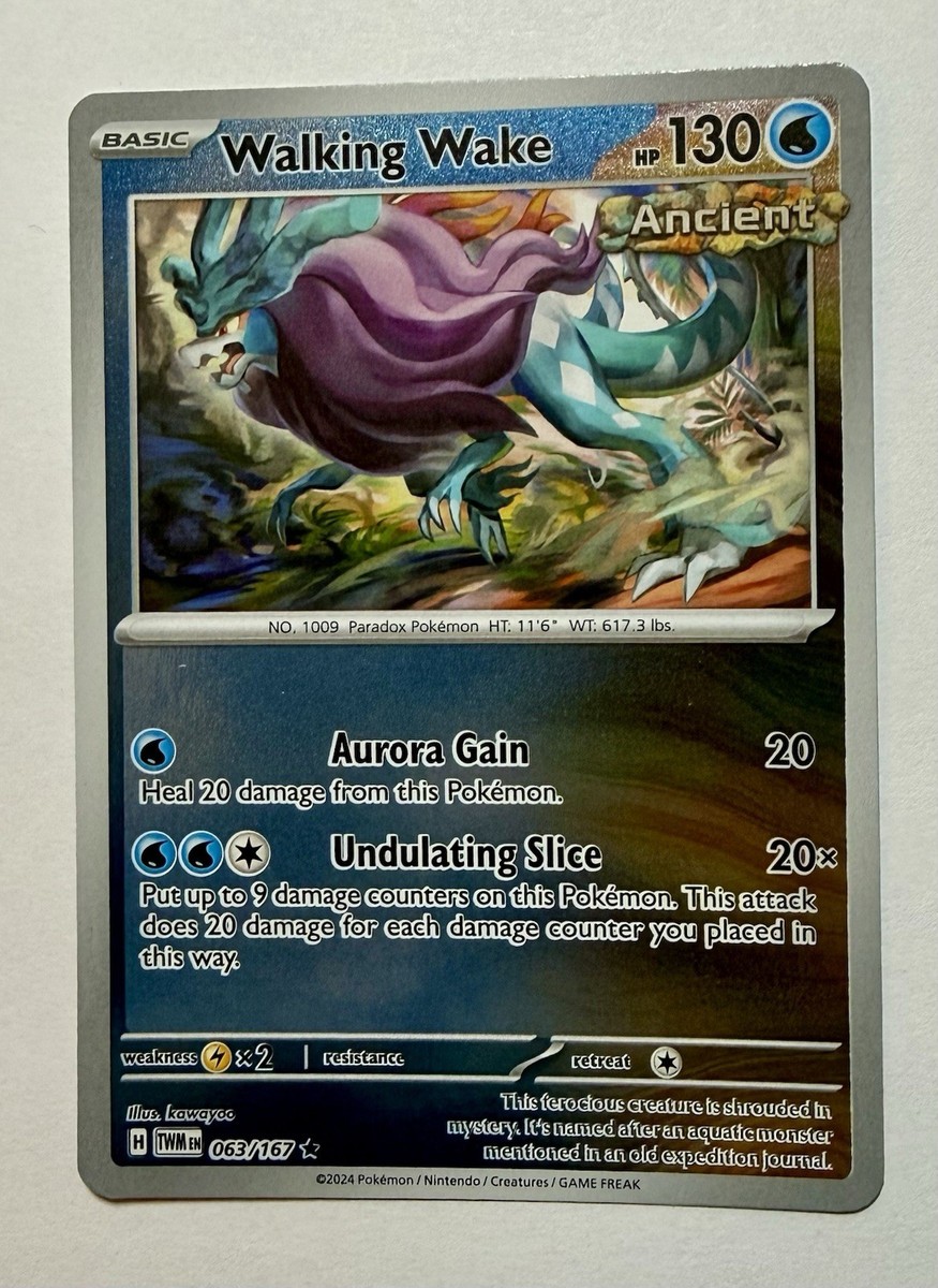 Walking Wake 063/167 Reverse Holo - SV06: Twilight Masquerade - NM