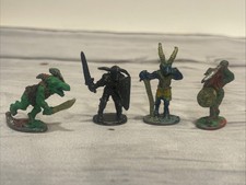 Lot of 4 Ral Partha Miniatures Game Figures F...