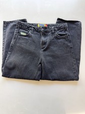 Empyre Black High Rise Baggy Wide Leg Jean 26