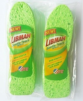Cleaning Spon Non-Scratch Libman ntle-Touch Refills 2 -2-Pas (4