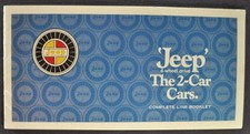 1969 Jeep Brochure Jeepster Commando Cj-5 6 Universal Wagoneer Gladiator Pickup