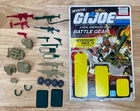 GI Joe Battle Gear Accessory Pack #3 Complete with No-Logo Variation Card 1984