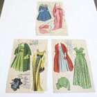 1959 THE MCGUIRE SISTERS ORIGINIAL 3 DOLLS PAPERDOLL SET USED - CLOTHES FOLIO — photo 8