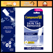 Skin Tag Removal Kit - 8 Applications, Freeze Off Treatment with Tweezers