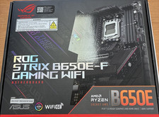 "READ" ASUS ROG STRIX B650E-F GAMING WIFI AM5 DDR5 ATX Motherboard