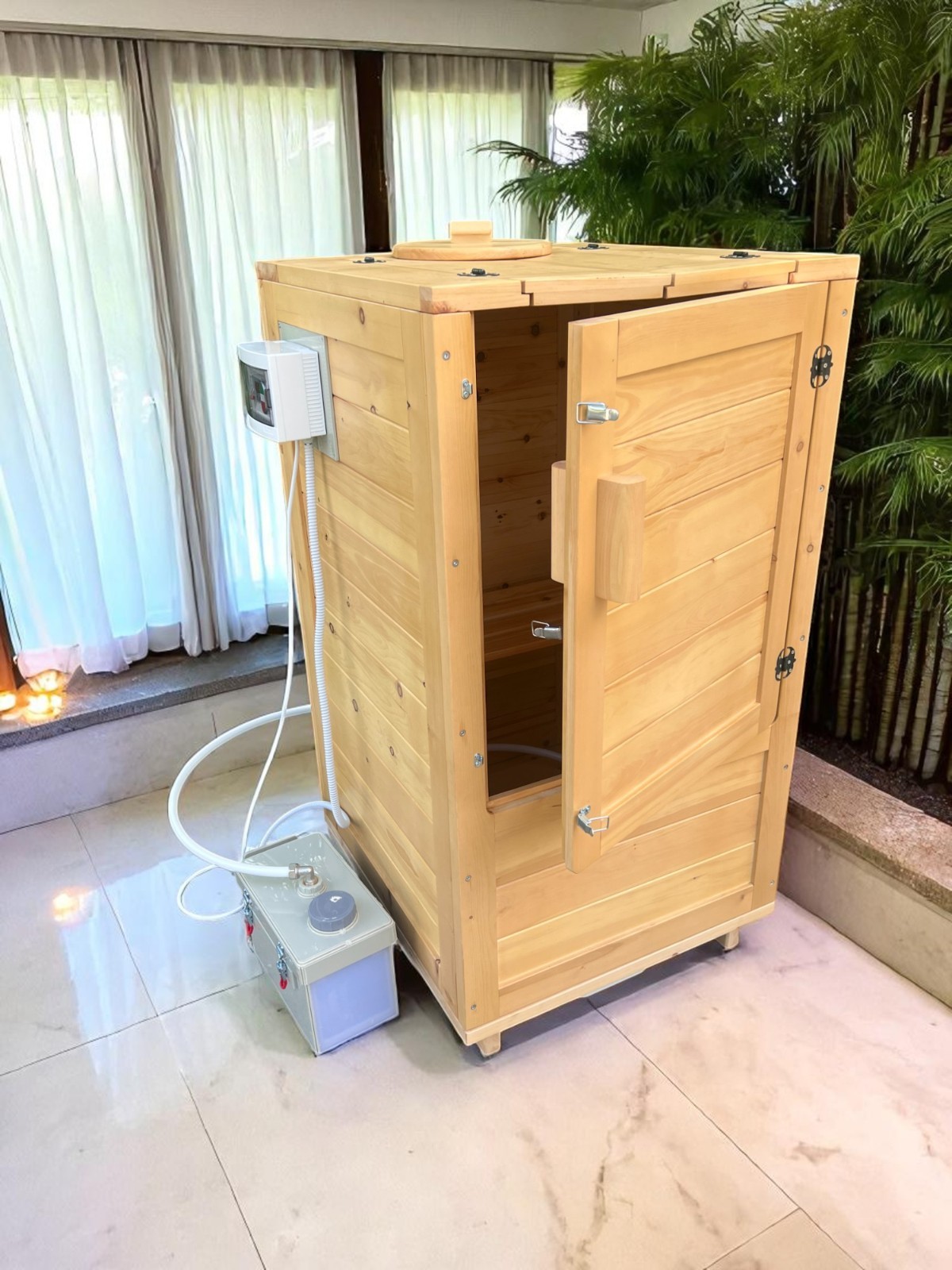 Portátil sauna para casa individual mini sauna casera domésticas de vapor baño