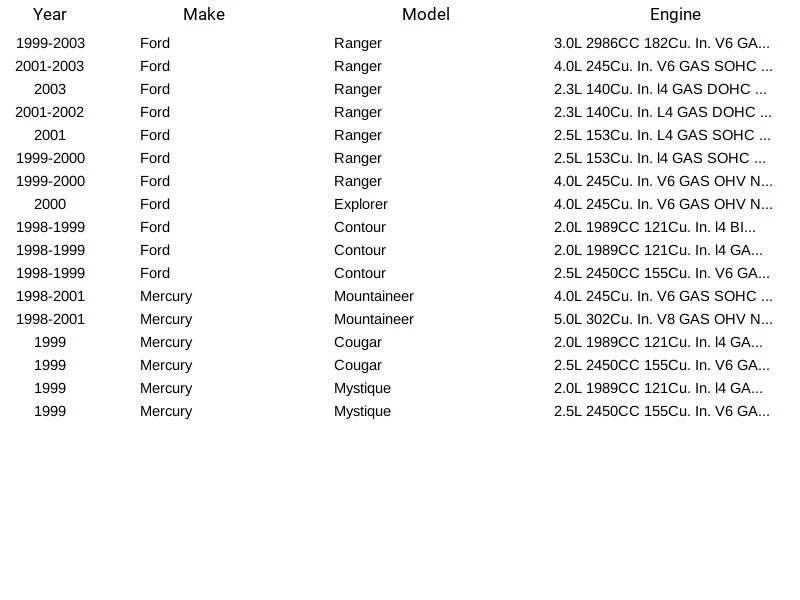 Bomba de combustible eléctrica Delphi FE0297 para Ford Mercury Contour Mountaineer 1998-2003 Foto 4 de 4