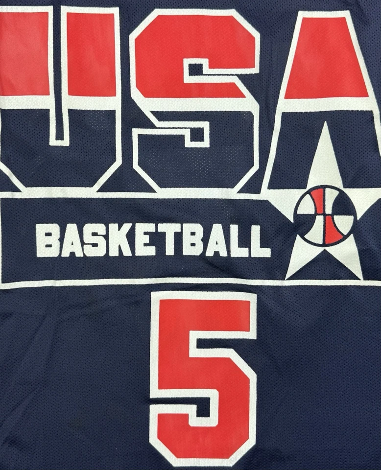 RARE Vintage 90’s Mark Price Champion Jersey Team USA Dream Team - 44 L - MINT! - Image 4 of 4